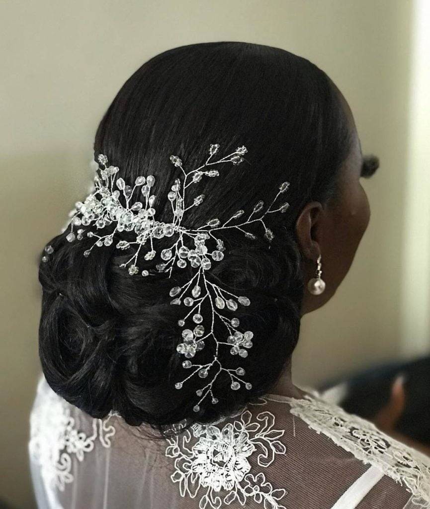 African Bridal Natural Hairstyles 