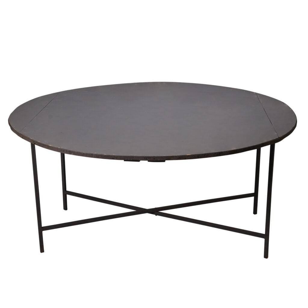 Lucidity Africa Round Wooden Banquet Table