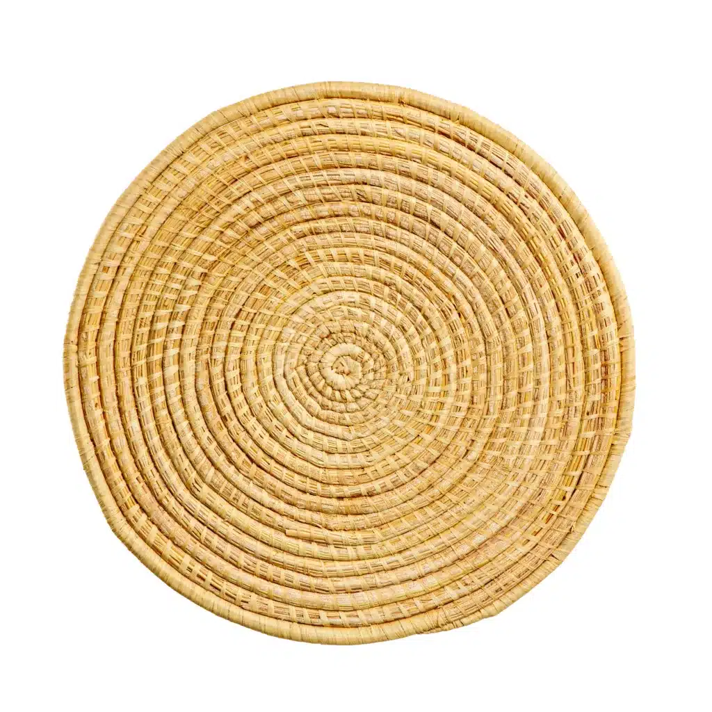 Round Raffia Placemats Kenya