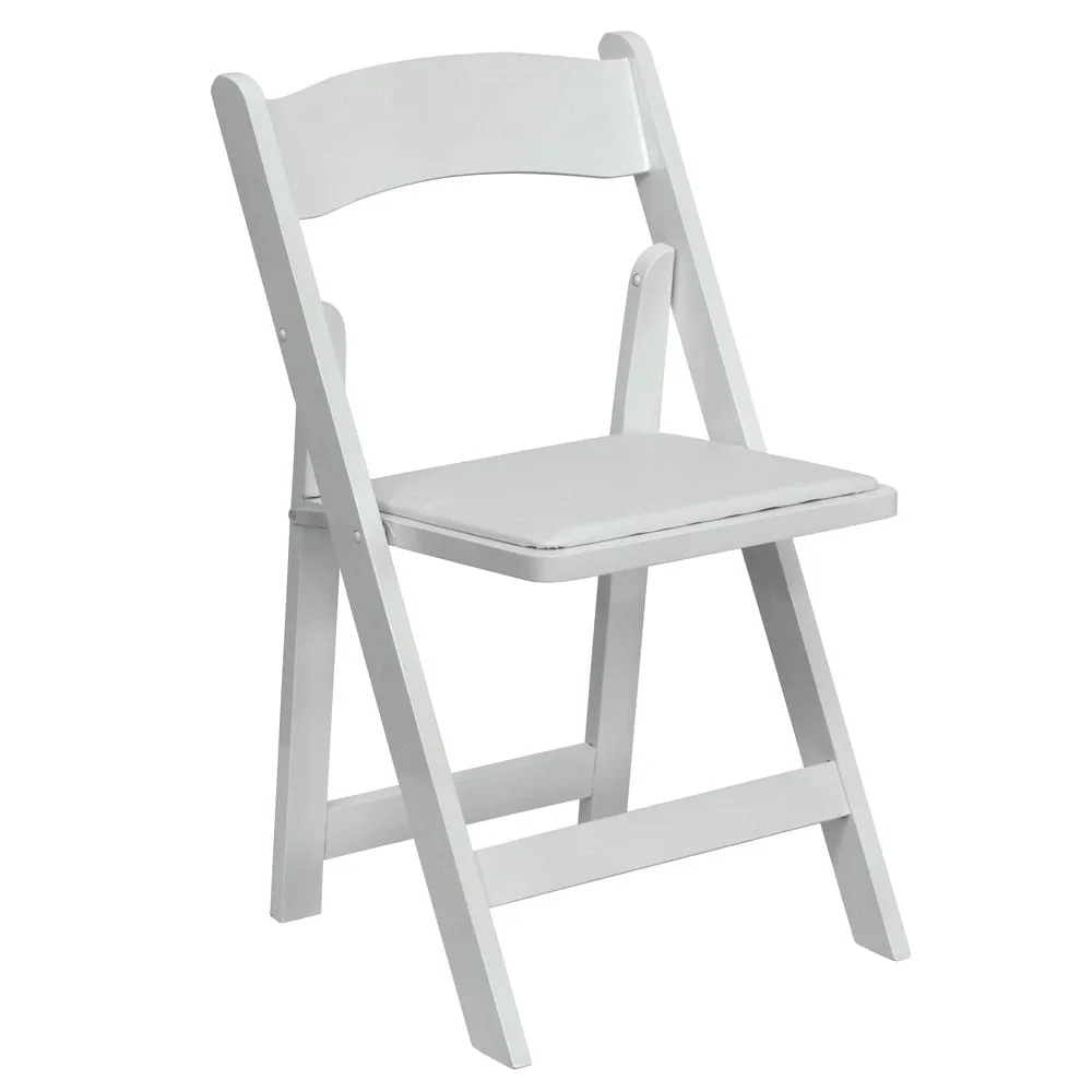 White Foldable Wedding Chair