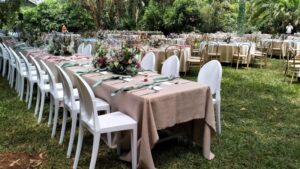 Garden wedding in Kenya at Zereniti House Limuru styled by Lucidity Africa Events