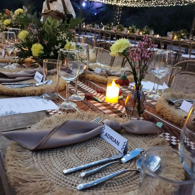 Wedding table decor Kenya