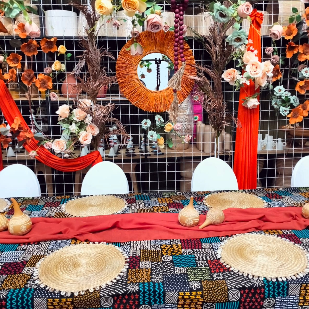 Ankara Table Decor Ideas