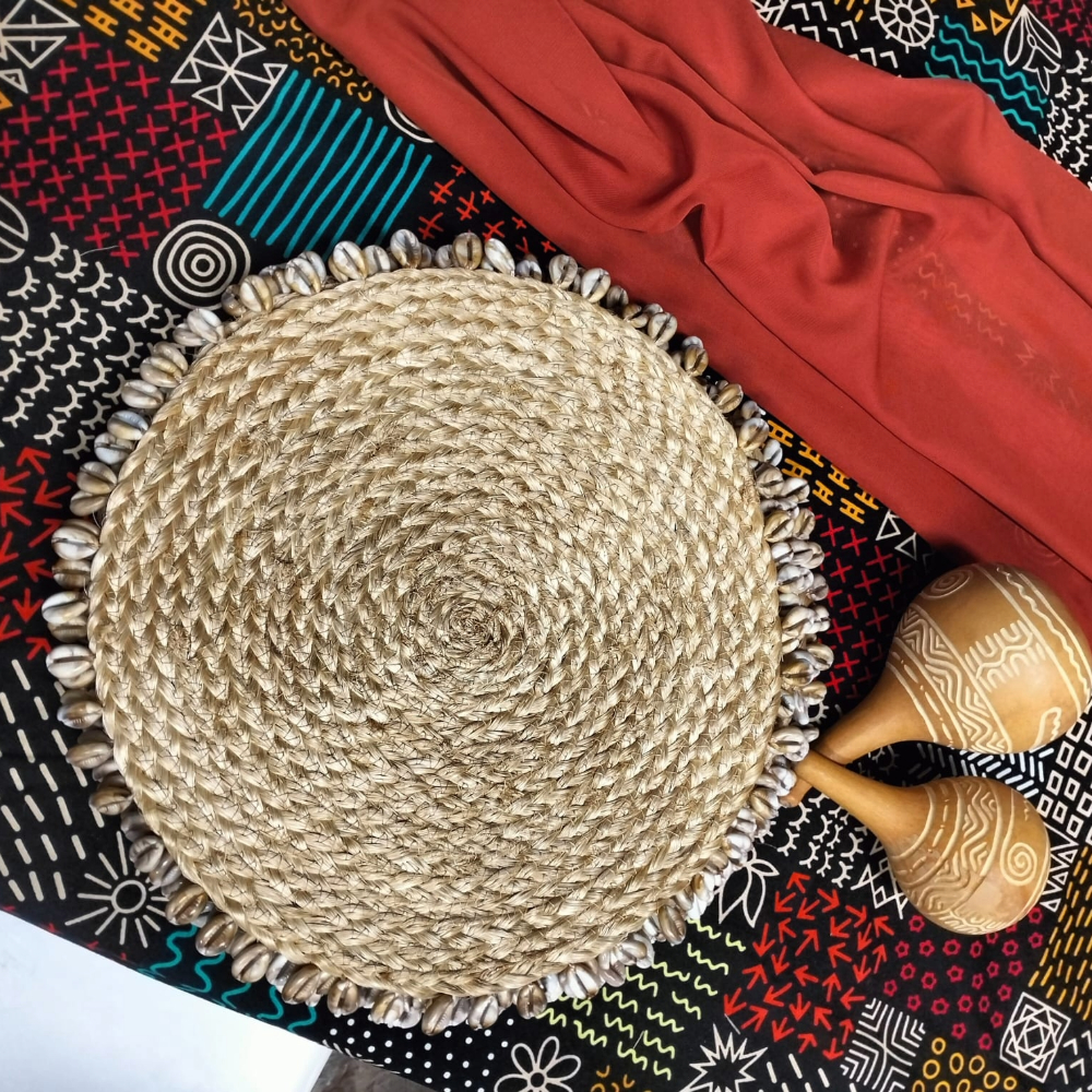 How to Style a Table with Cowrie Shell Table Mats