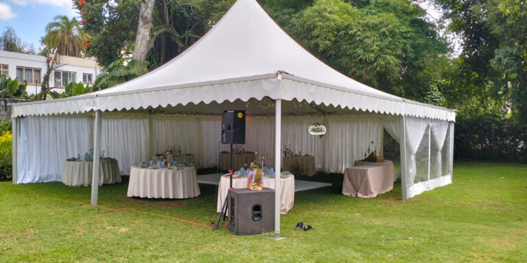 Hire a Wedding Tent in Nairobi