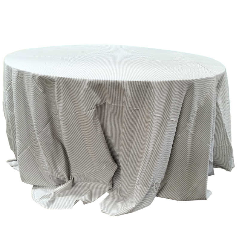 Hire Farmhouse Striped Tablecloth from Lucidity Africa Events