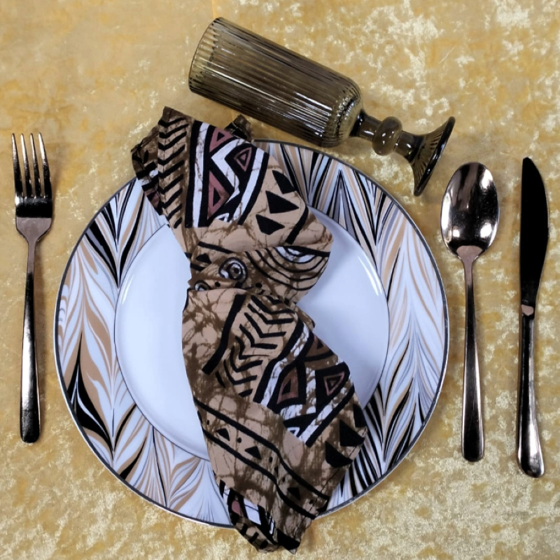 Hire Gold Anakara Napkin from Lucidity Africa Events