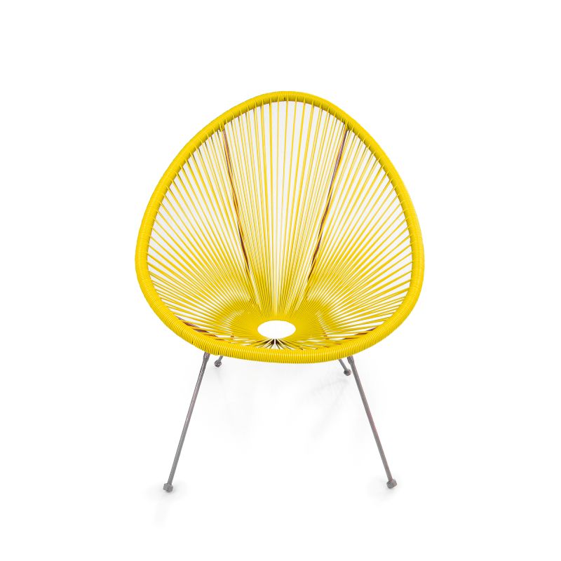 Hire Acapulco Chair Sunshine Yellow from Lucidity Africa Events Kenya