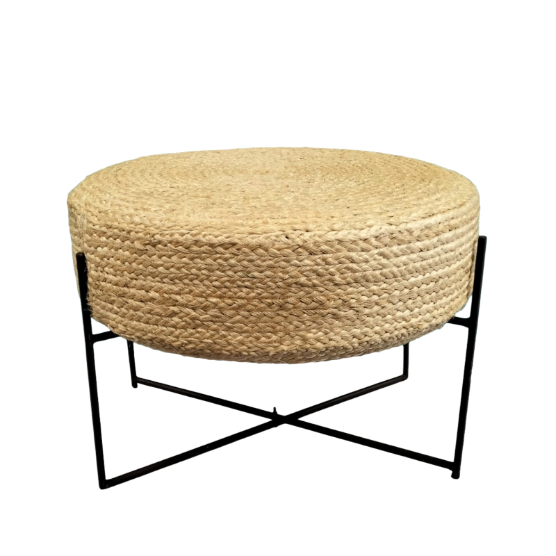 Hire Caramel Pouffe on Stand Kenya from Lucidity Africa Events