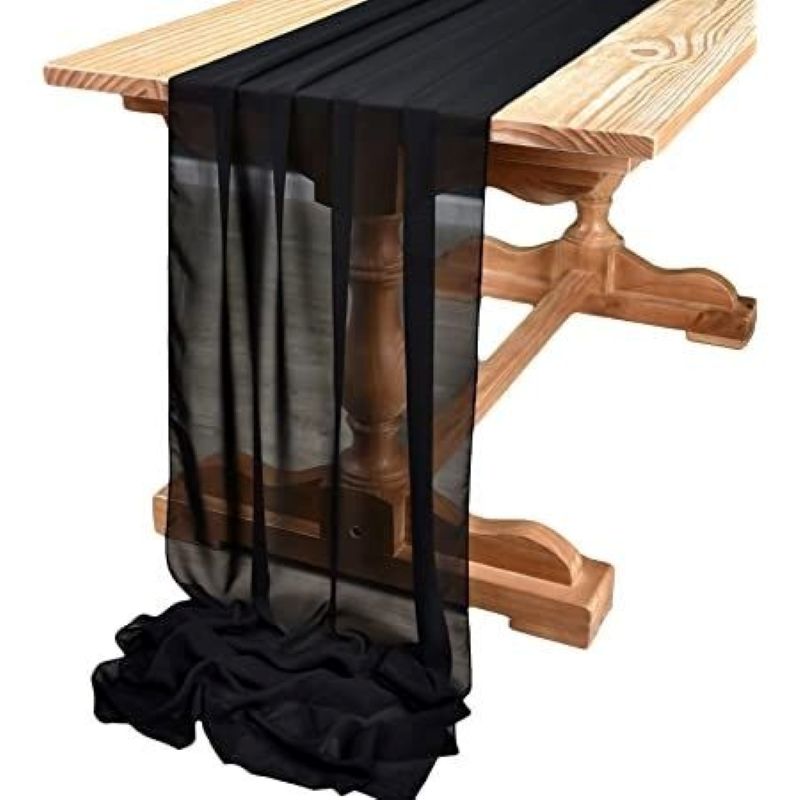 Hire Black Table Runners from Lucidity Africa Events Kenya Nairobi