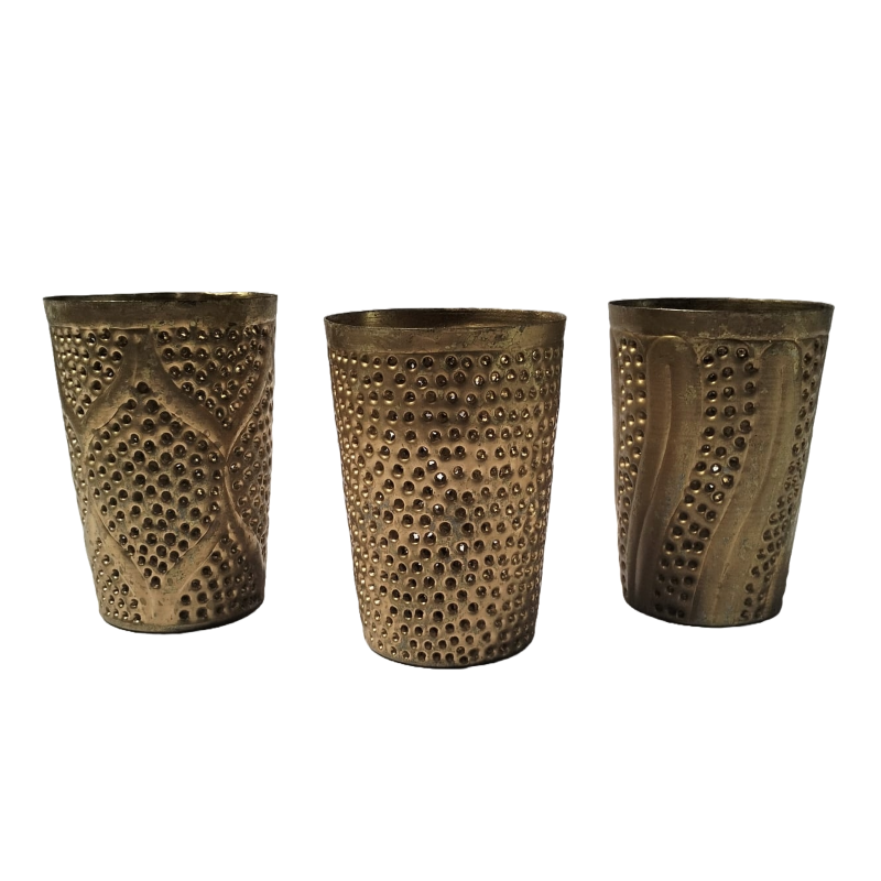 Hire Gold Tin Vases Table Decor from Lucidity Africa Events Kenya