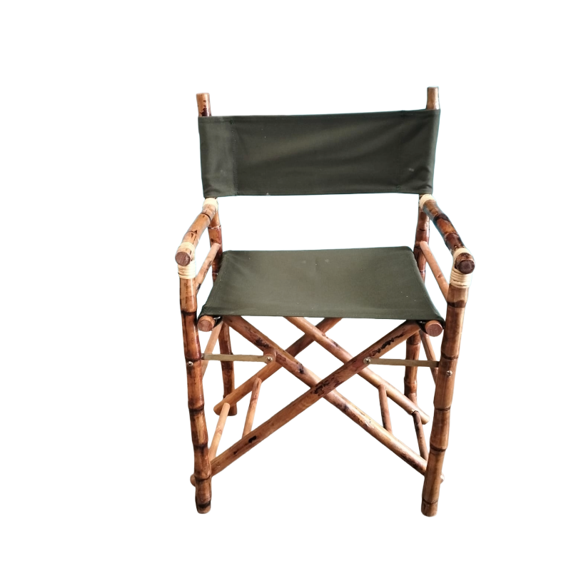 Hire Premium Foldable Bamboo Dining Chair Green from Lucidity Africa Events Kenya