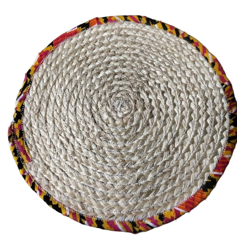 Hire Sisal Placemat with Binding from Lucidity Africa Events Kenya