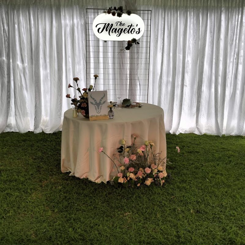Swan Wedding Decor and Setup Package in Kilimani Nairobi by Lucidity Africa Events Kenya
