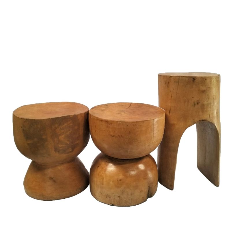 Hired Carved Log Stools Nairobi Kenya