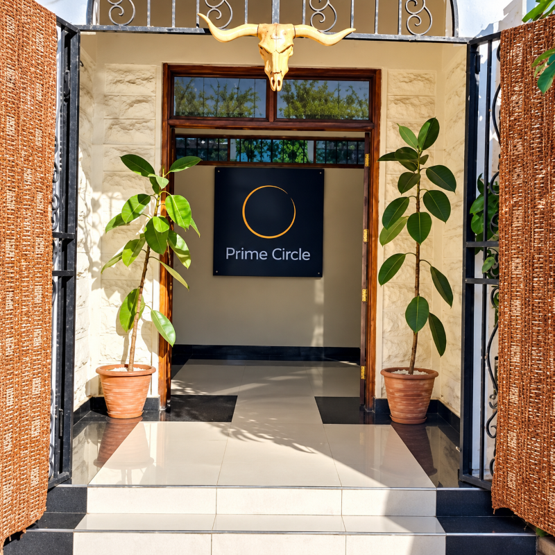 Corporate Launch Event in Nairobi Entry Decor
