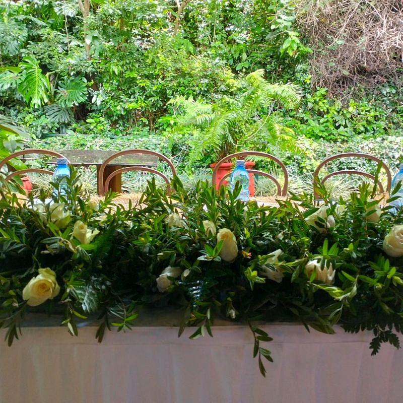 Bridal Party Seating for 100 wedding guests in  Kenya