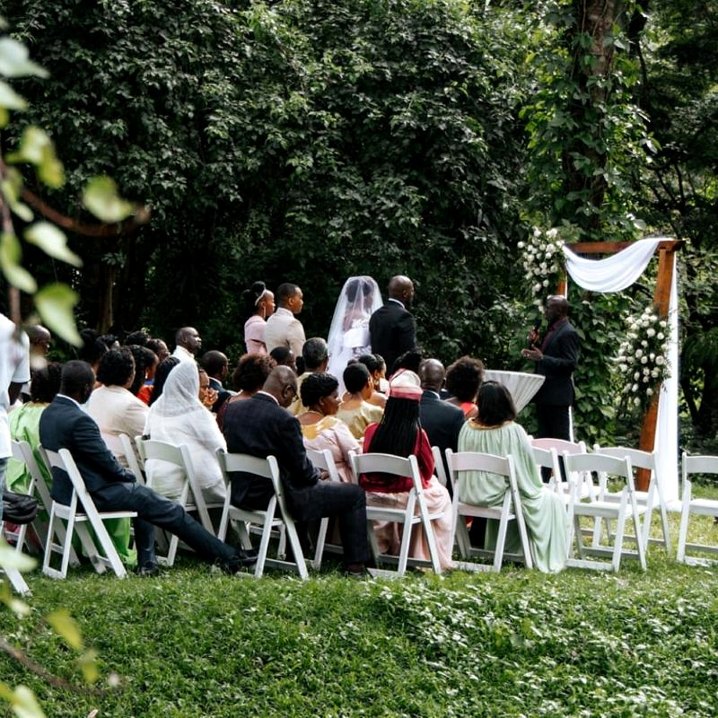 Vows Exchange at wedding for 100 guests in Nairobi